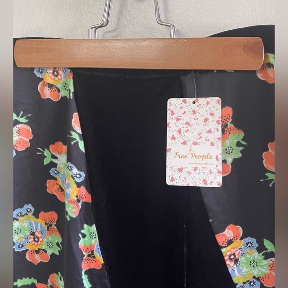 Free People Twisted Velvet Maxi Skirt size 2 - Picture 8 of 15